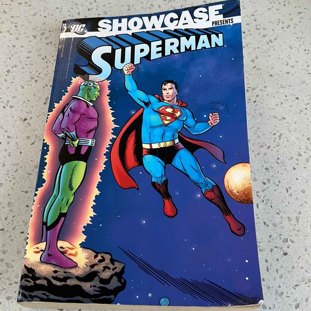 Showcase presents Superman Book.